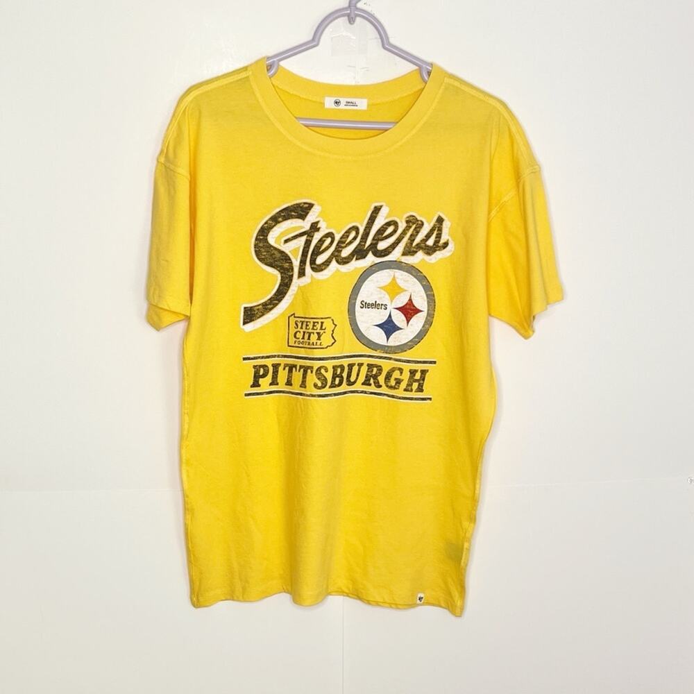 Womens '47 Brand Pittsburgh Steelers Tee Size Small